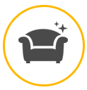 upholstery cleaning upholstery icone